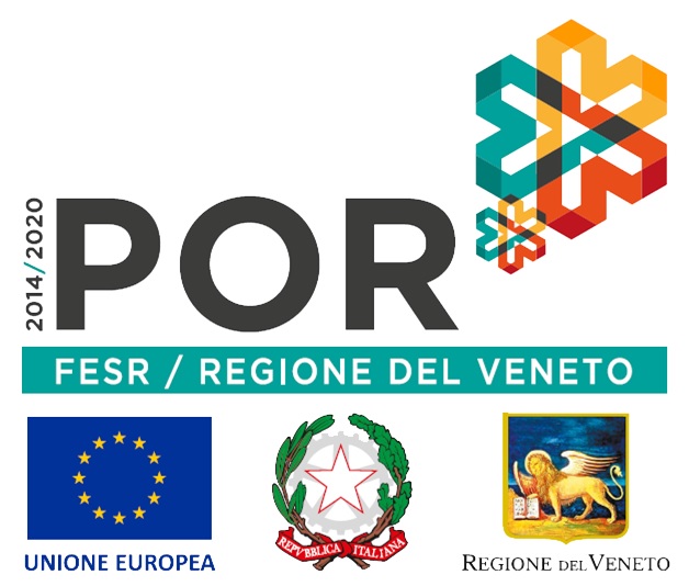 POR 2014-2020 FESR Veneto Region, European Union, Italian Republic, Veneto Region